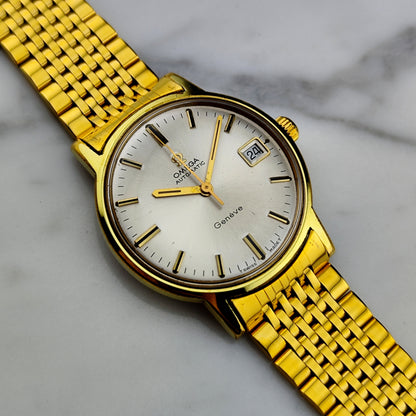 OMEGA Genéve Automatic Gold White Dial 1969 [REF. 166.070]