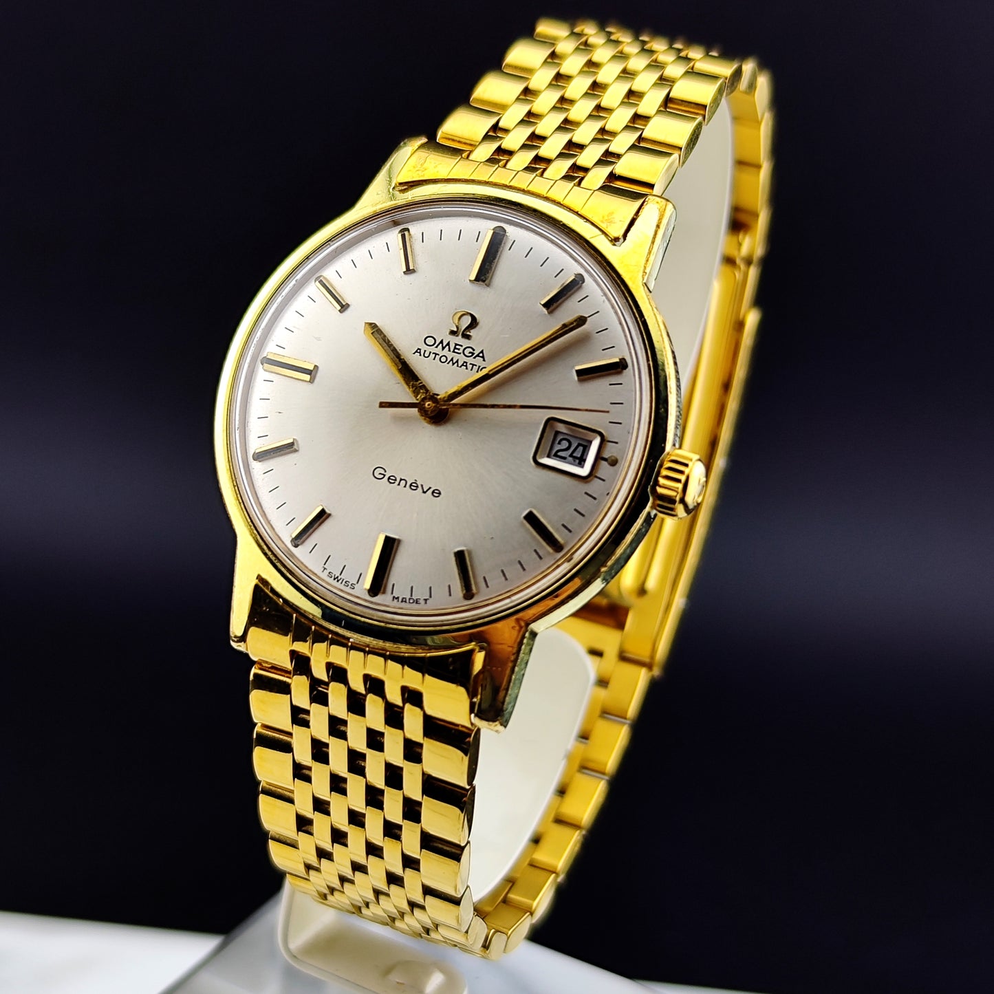 OMEGA Genéve Automatic Gold White Dial 1969 [REF. 166.070]