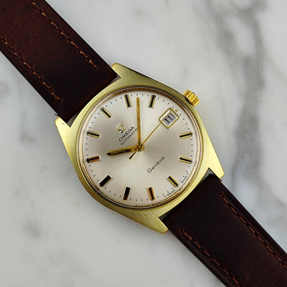 Omega Genéve Automatic Gold White Dial 1970 [REF. 166.041]