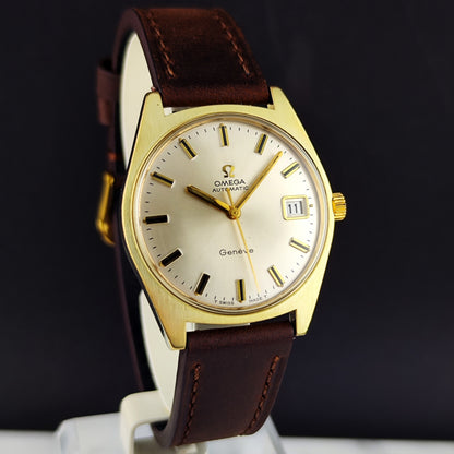 Omega Genéve Automatic Gold White Dial 1970 [REF. 166.041]