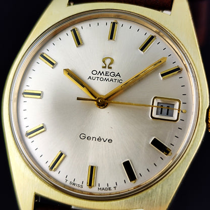 Omega Genéve Automatic Gold White Dial 1970 [REF. 166.041]