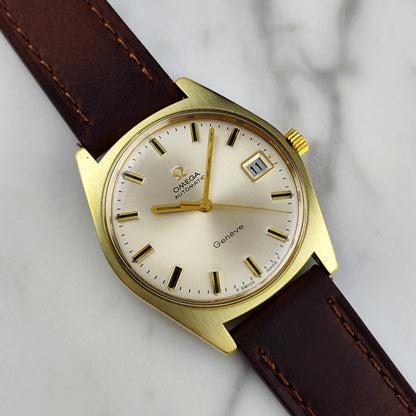 Omega Genéve Automatic Gold White Dial 1970 [REF. 166.041]