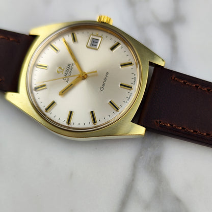 Omega Genéve Automatic Gold White Dial 1970 [REF. 166.041]