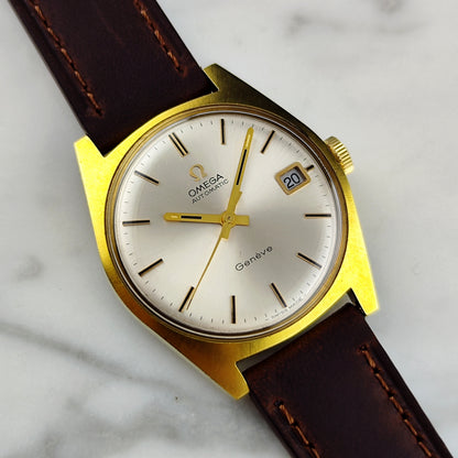 Omega Genéve Automatic Gold White Dial 1971 [REF. 166.041]