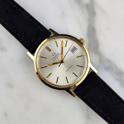 Omega Genéve Automatic Gold White Dial 1973 Serviced 10/2026 – Bild 1