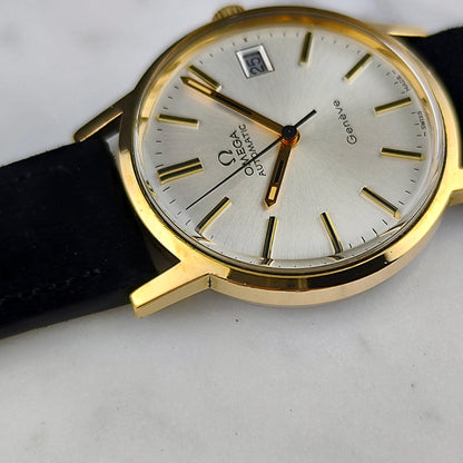 Omega Genéve Automatic Gold White Dial 1973 Serviced 10/2026 – Bild 10