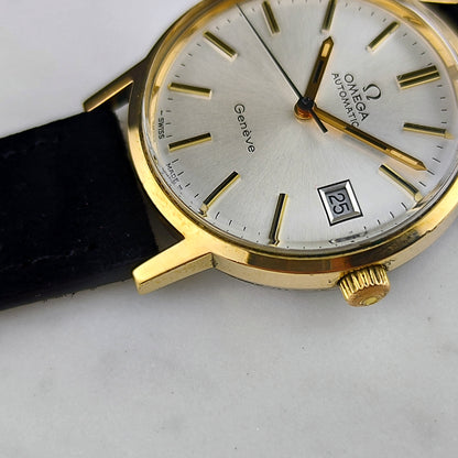 Omega Genéve Automatic Gold White Dial 1973 Serviced 10/2026 – Bild 12