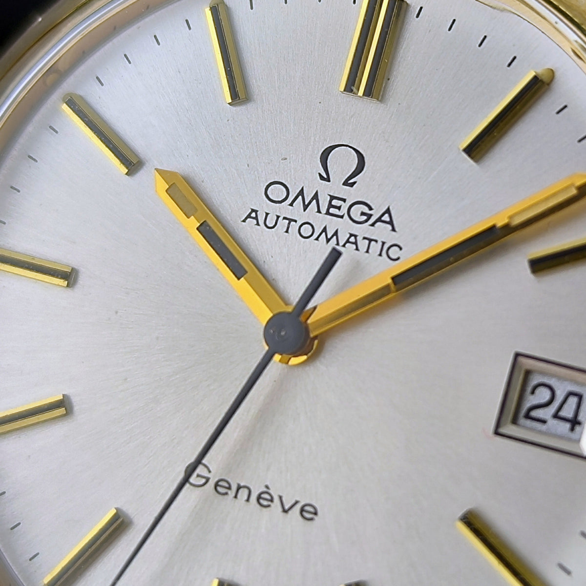 Omega Genéve Automatic Gold White Dial 1973 Serviced 10/2026 – Bild 7