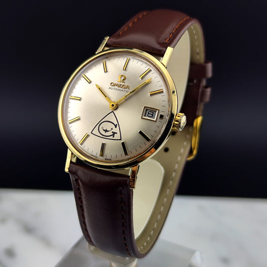 OMEGA Genéve Automatic Gold White Dial Rare Config [REF. 462717]