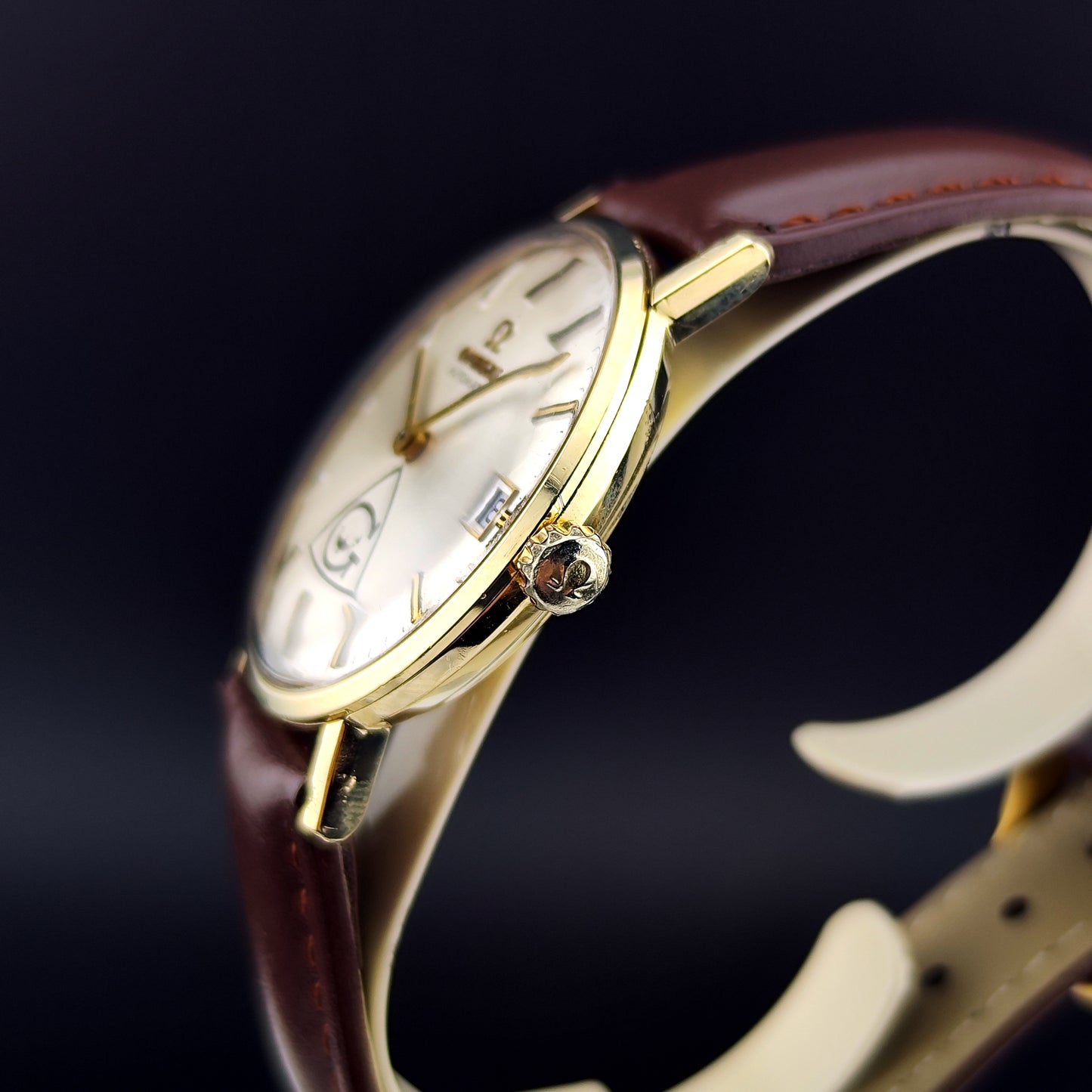 OMEGA Genéve Automatic Gold White Dial Rare Config [REF. 462717]