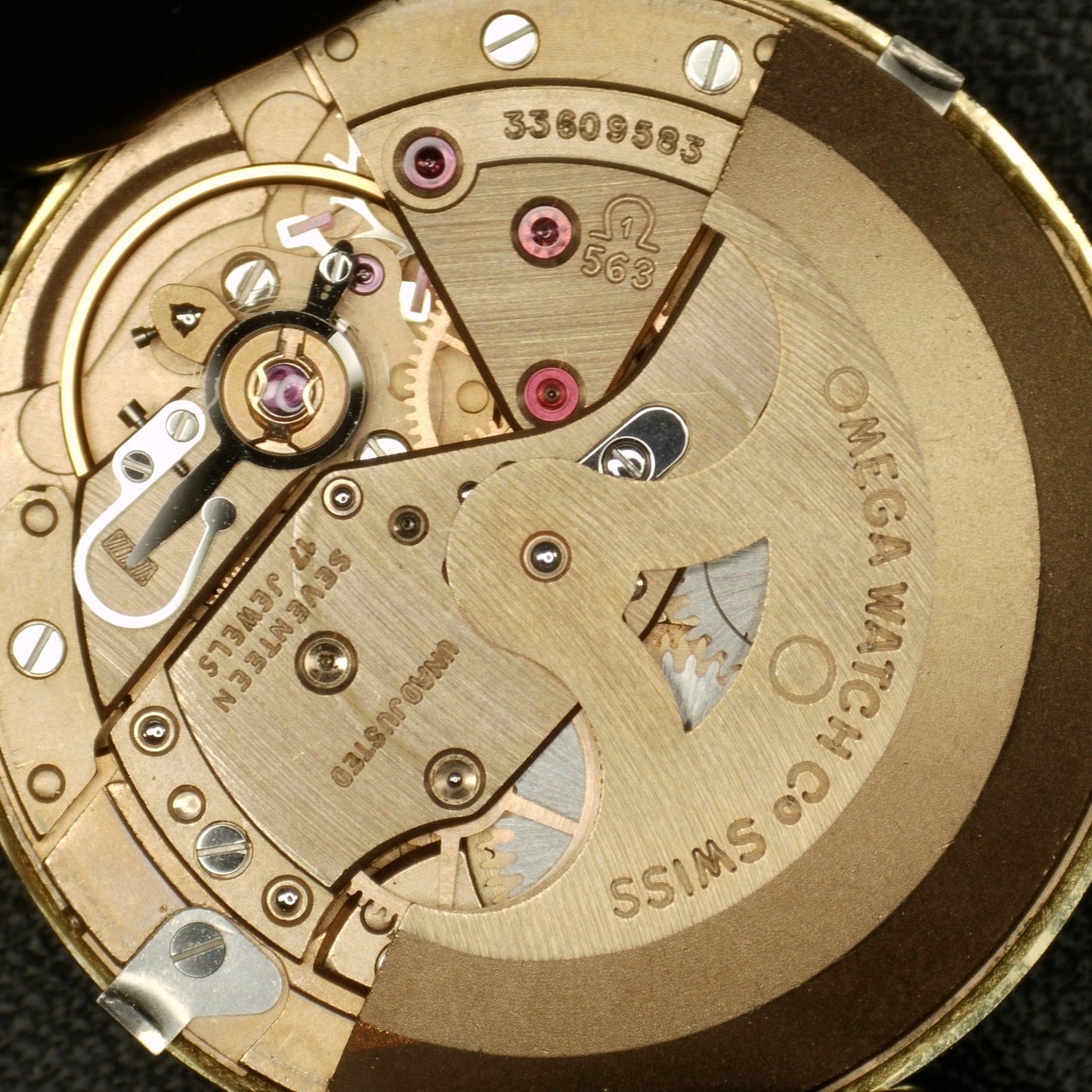 OMEGA Genéve Automatic Gold White Dial Rare Config [REF. 462717]