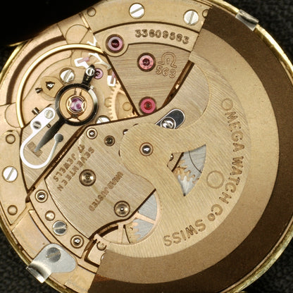 OMEGA Genéve Automatic Gold White Dial Rare Config [REF. 462717]