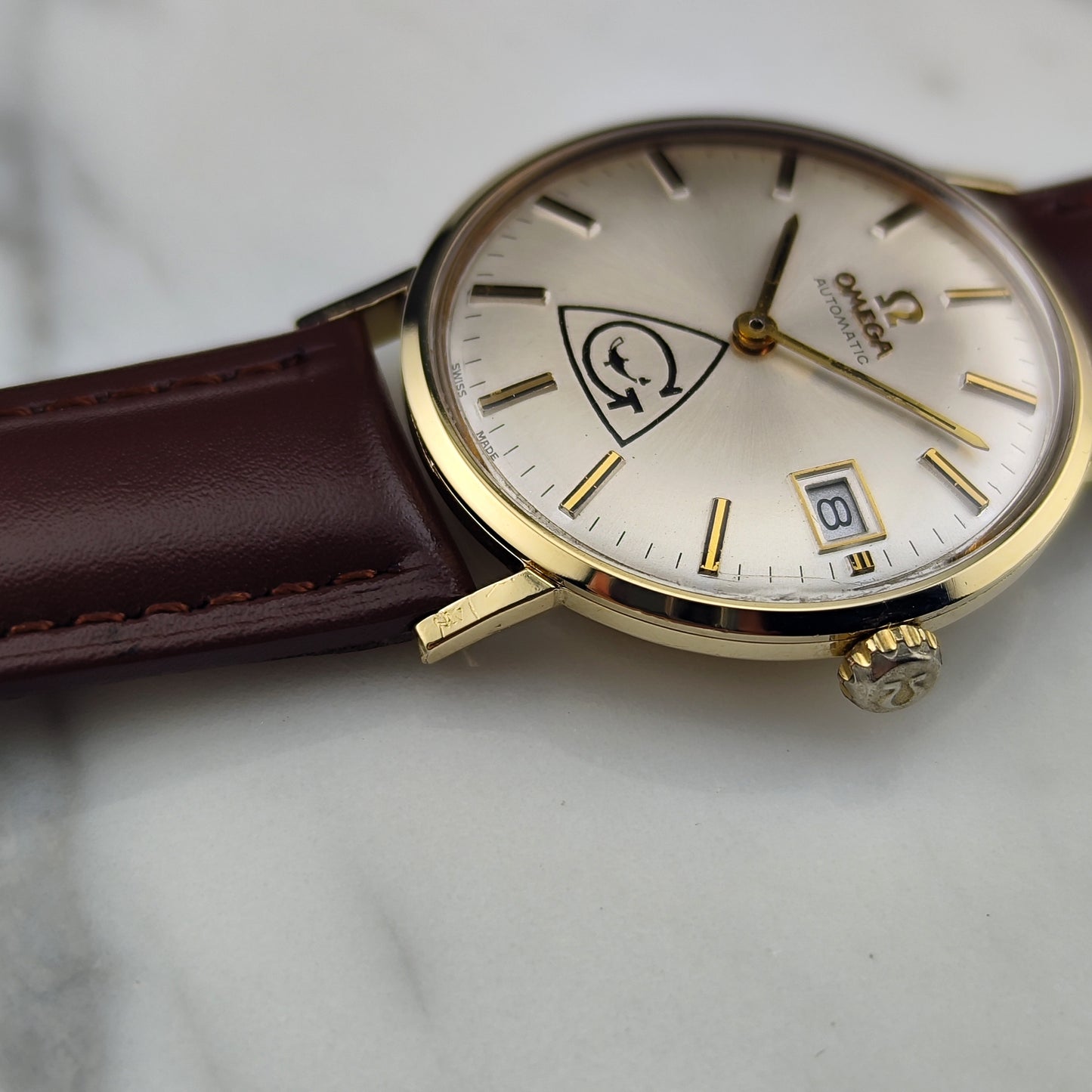 OMEGA Genéve Automatic Gold White Dial Rare Config [REF. 462717]