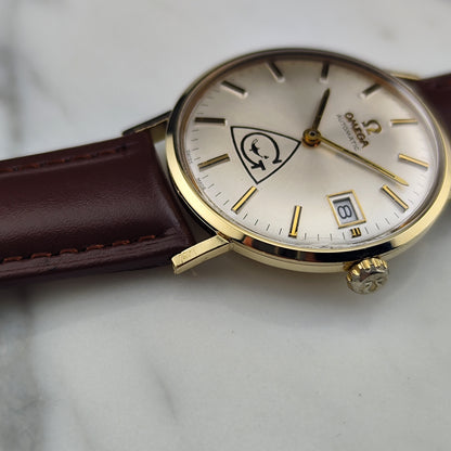 OMEGA Genéve Automatic Gold White Dial Rare Config [REF. 462717]