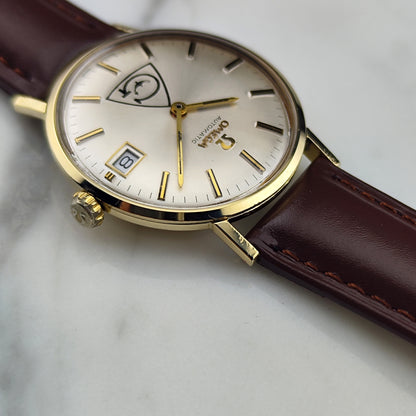 OMEGA Genéve Automatic Gold White Dial Rare Config [REF. 462717]