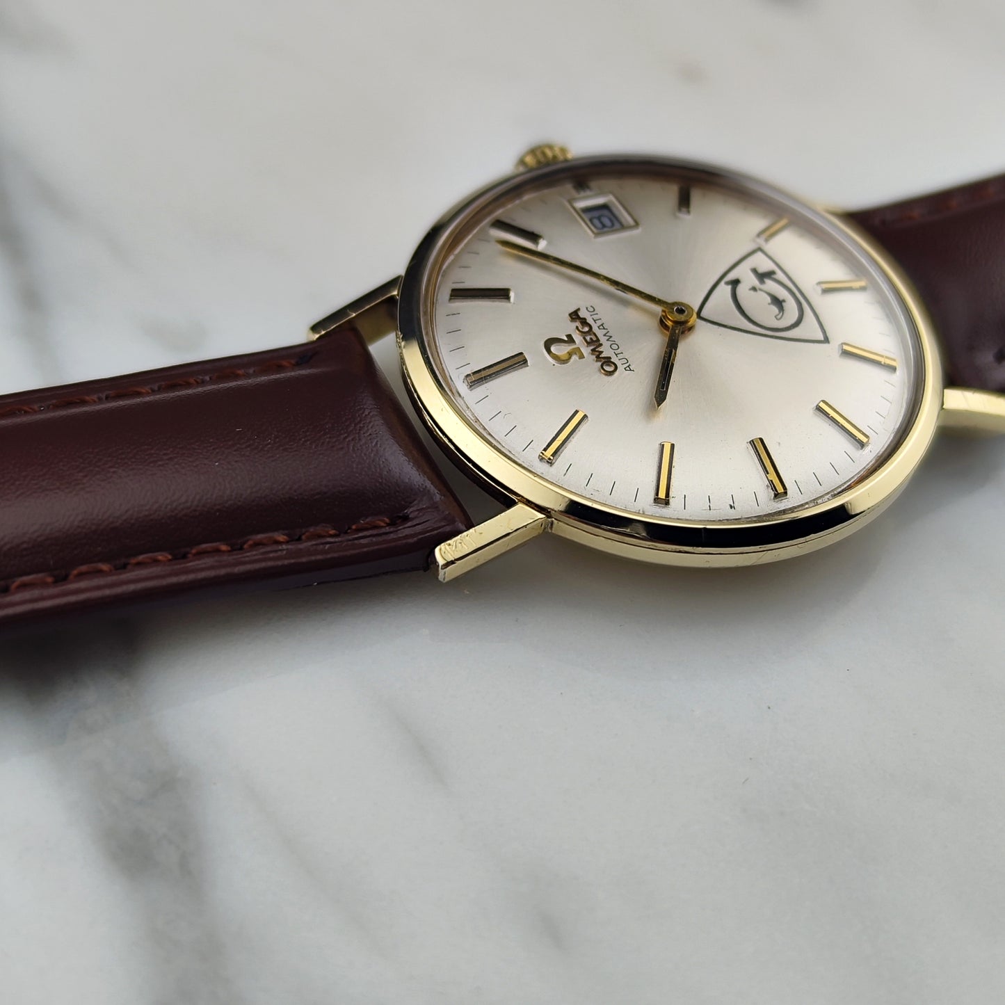 OMEGA Genéve Automatic Gold White Dial Rare Config [REF. 462717]