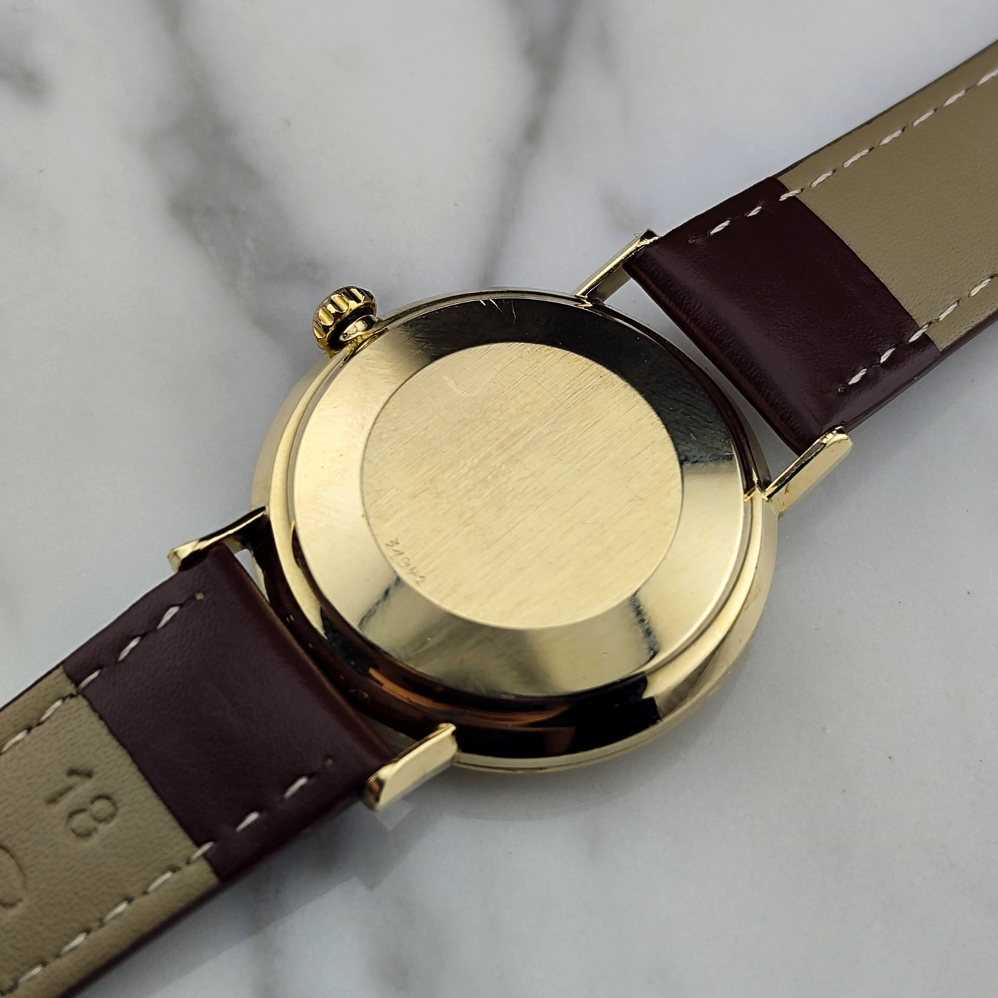 OMEGA Genéve Automatic Gold White Dial Rare Config [REF. 462717]