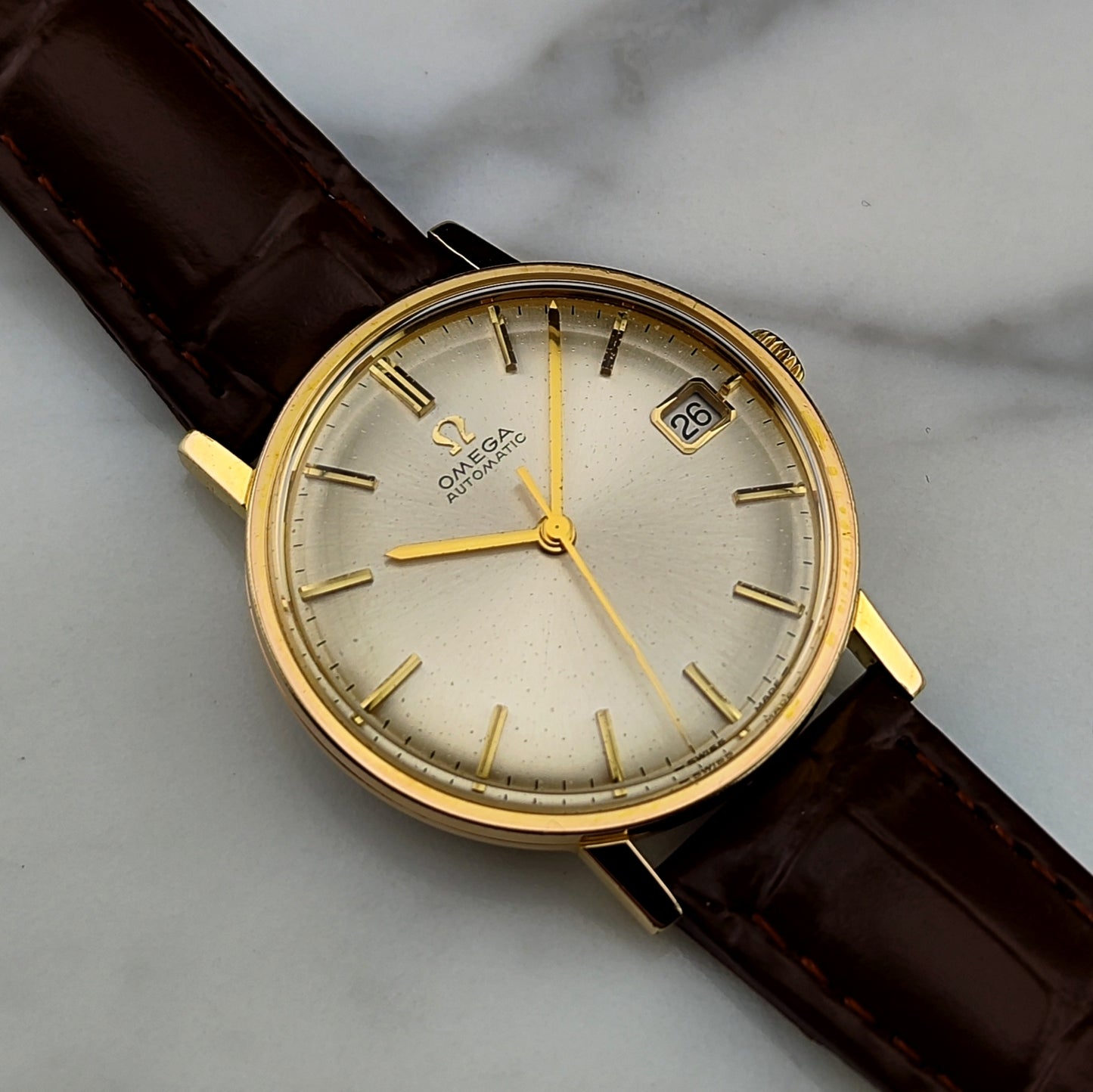 OMEGA Genéve Automatic Gold White Dial [REF. 162.009]