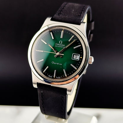 OMEGA Genéve Automatic Green Dial 1973 Serviced 05/2026 [REF. 166.0168]