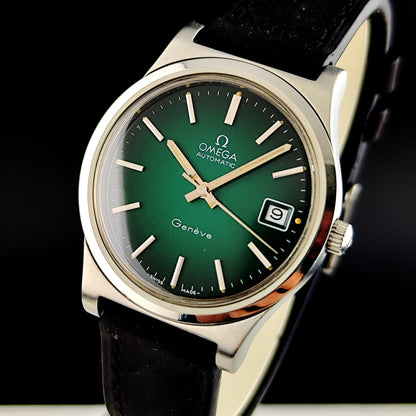 OMEGA Genéve Automatic Green Dial 1973 Serviced 05/2026 [REF. 166.0168]