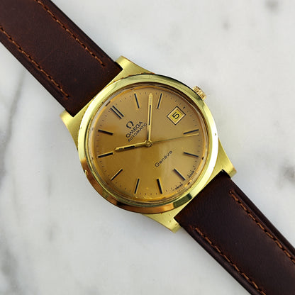 Omega Genéve Automatic Gold Dial 1974 Serviced 08/2026 [REF. 168.0168]