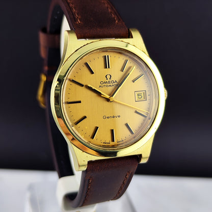 Omega Genéve Automatic Gold Dial 1974 Serviced 08/2026 [REF. 168.0168]