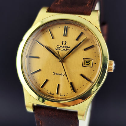 Omega Genéve Automatic Gold Dial 1974 Serviced 08/2026 [REF. 168.0168]