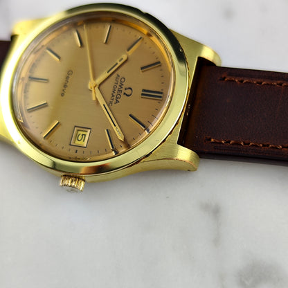 Omega Genéve Automatic Gold Dial 1974 Serviced 08/2026 [REF. 168.0168]