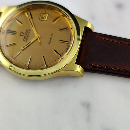 Omega Genéve Automatic Gold Dial 1974 Serviced 08/2026 [REF. 168.0168]