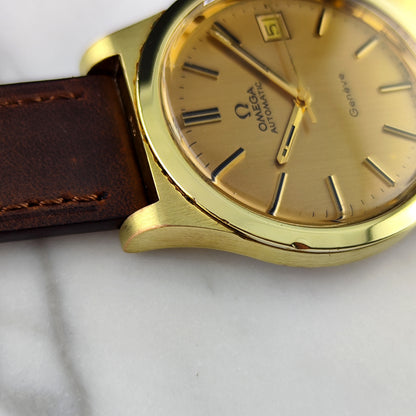 Omega Genéve Automatic Gold Dial 1974 Serviced 08/2026 [REF. 168.0168]