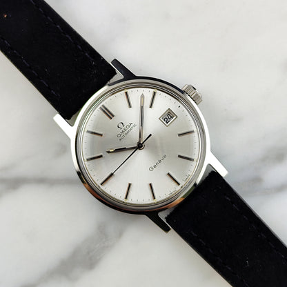 Omega Genéve Automatic Silver Dial 1973 Serviced 06/2026 + Box [REF. 166.0098]