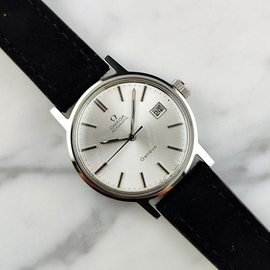 Omega Genéve Automatic Silver Dial 1973 Serviced 06/2026 + Box [REF. 166.0098]