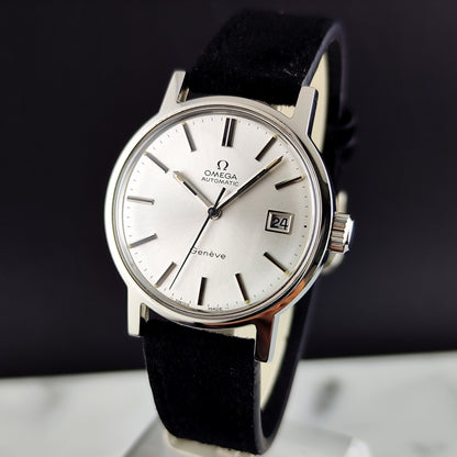 Omega Genéve Automatic Silver Dial 1973 Serviced 06/2026 + Box [REF. 166.0098]
