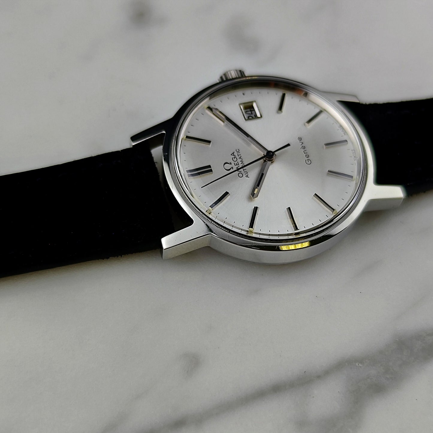 Omega Genéve Automatic Silver Dial 1973 Serviced 06/2026 + Box [REF. 166.0098]