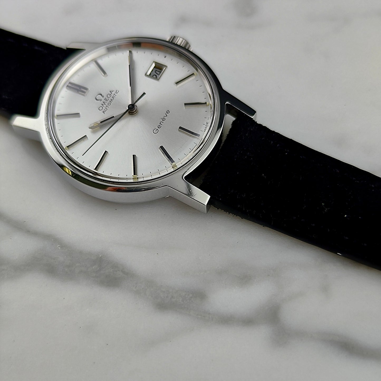 Omega Genéve Automatic Silver Dial 1973 Serviced 06/2026 + Box [REF. 166.0098]