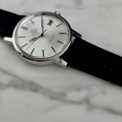Omega Genéve Automatic Silver Dial 1973 Serviced 06/2026 + Box [REF. 166.0098]