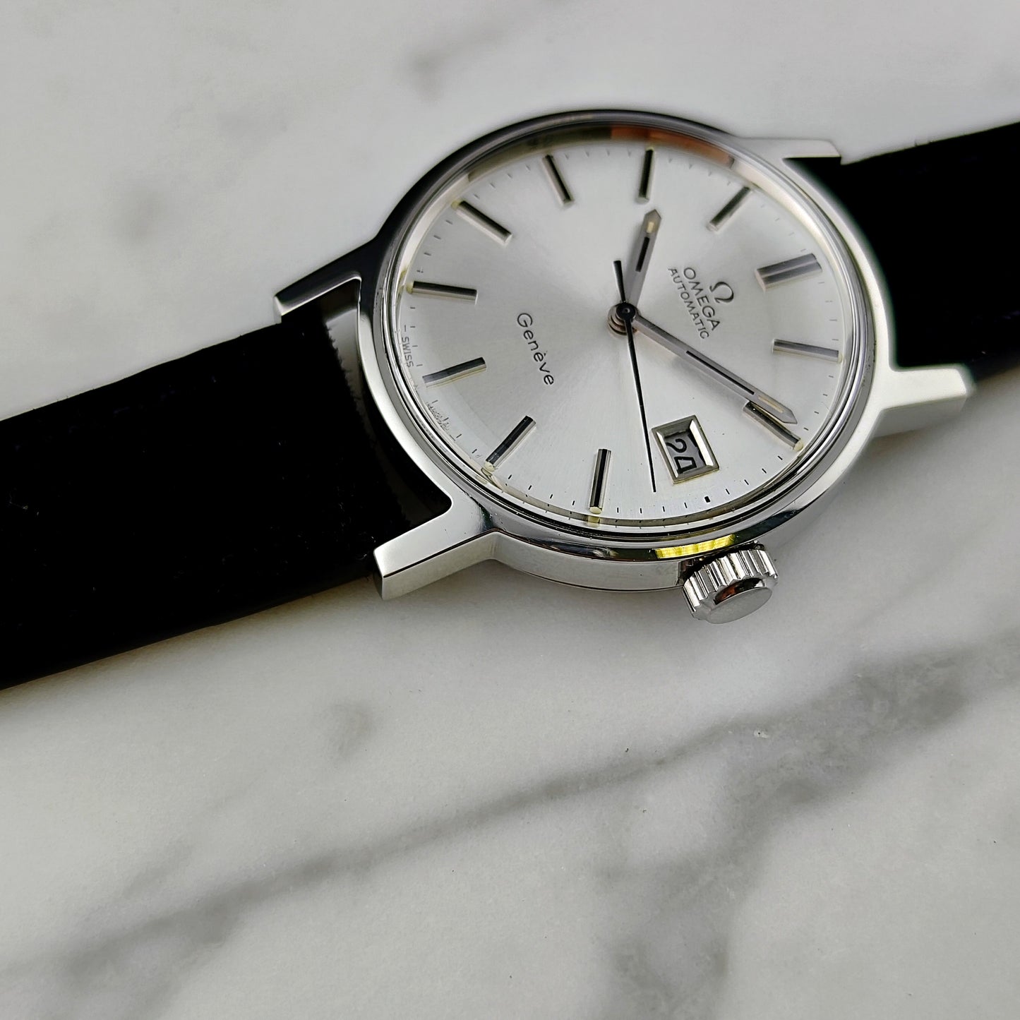 Omega Genéve Automatic Silver Dial 1973 Serviced 06/2026 + Box [REF. 166.0098]