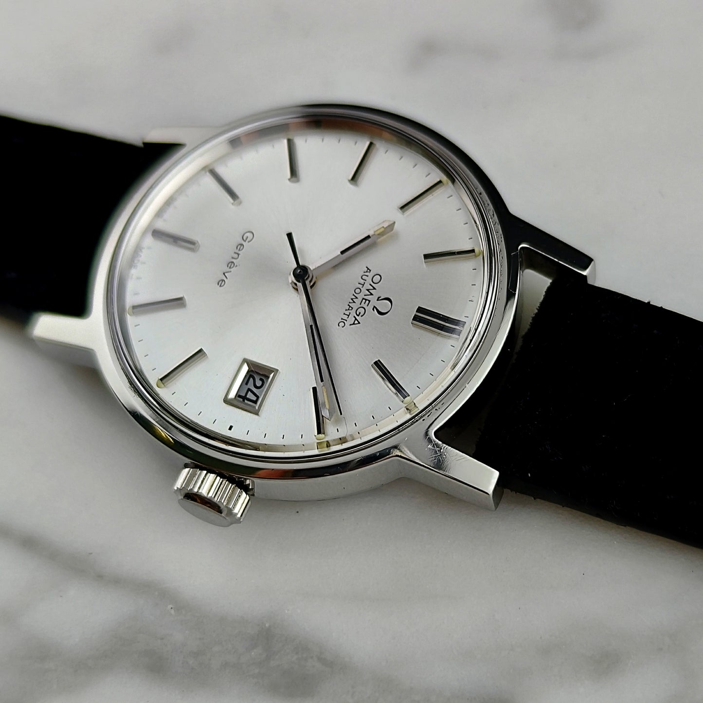 Omega Genéve Automatic Silver Dial 1973 Serviced 06/2026 + Box [REF. 166.0098]