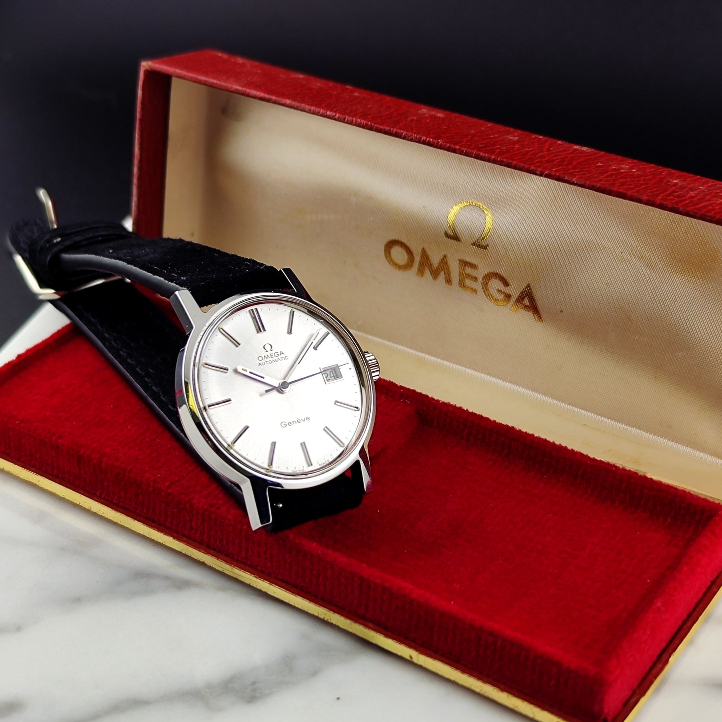 Omega Genéve Automatic Silver Dial 1973 Serviced 06/2026 + Box [REF. 166.0098]