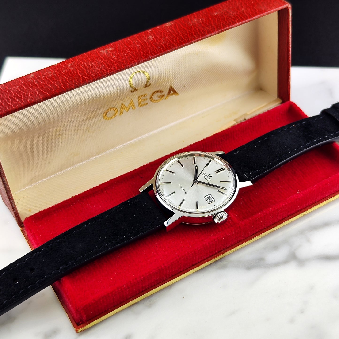 Omega Genéve Automatic Silver Dial 1973 Serviced 06/2026 + Box [REF. 166.0098]