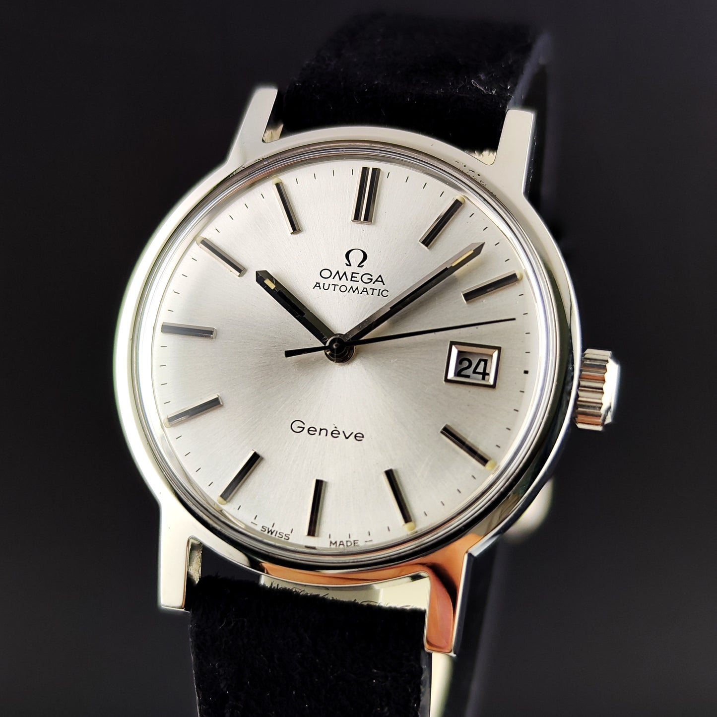 Omega Genéve Automatic Silver Dial 1973 Serviced 06/2026 + Box [REF. 166.0098]