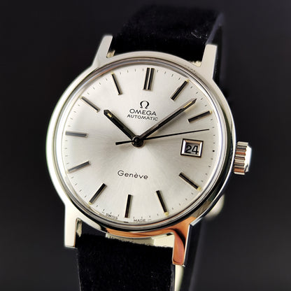 Omega Genéve Automatic Silver Dial 1973 Serviced 06/2026 + Box [REF. 166.0098]