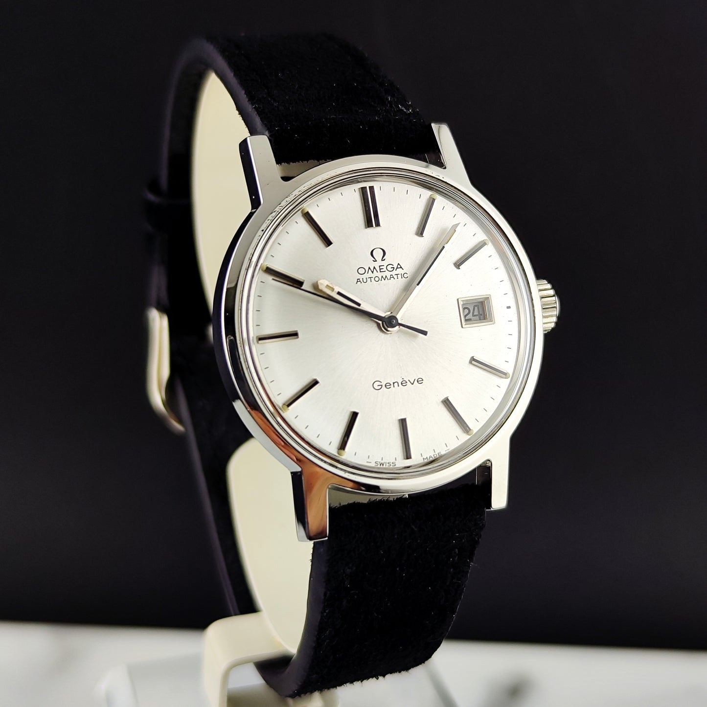 Omega Genéve Automatic Silver Dial 1973 Serviced 06/2026 + Box [REF. 166.0098]