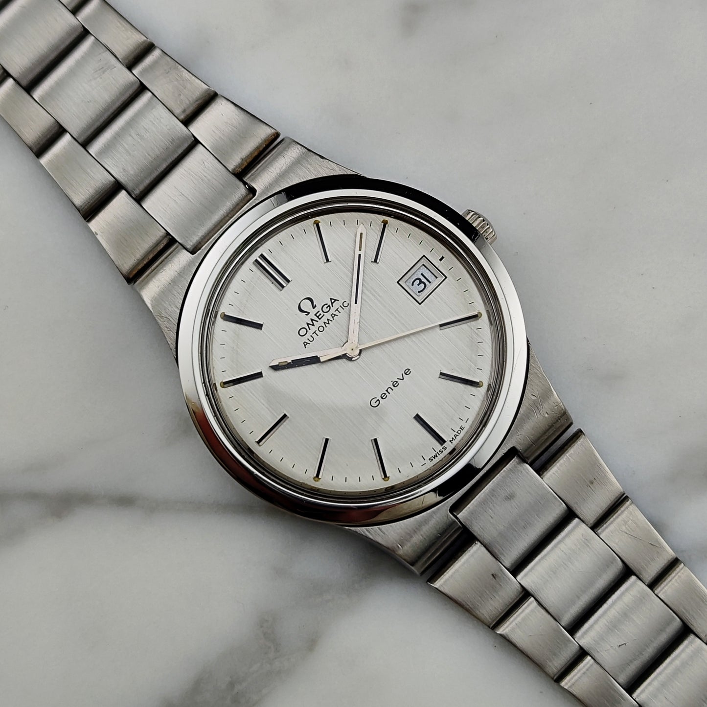 OMEGA Genéve Automatic Silver Line Dial 1973 Serviced 02/2026 [REF. 166.0173]