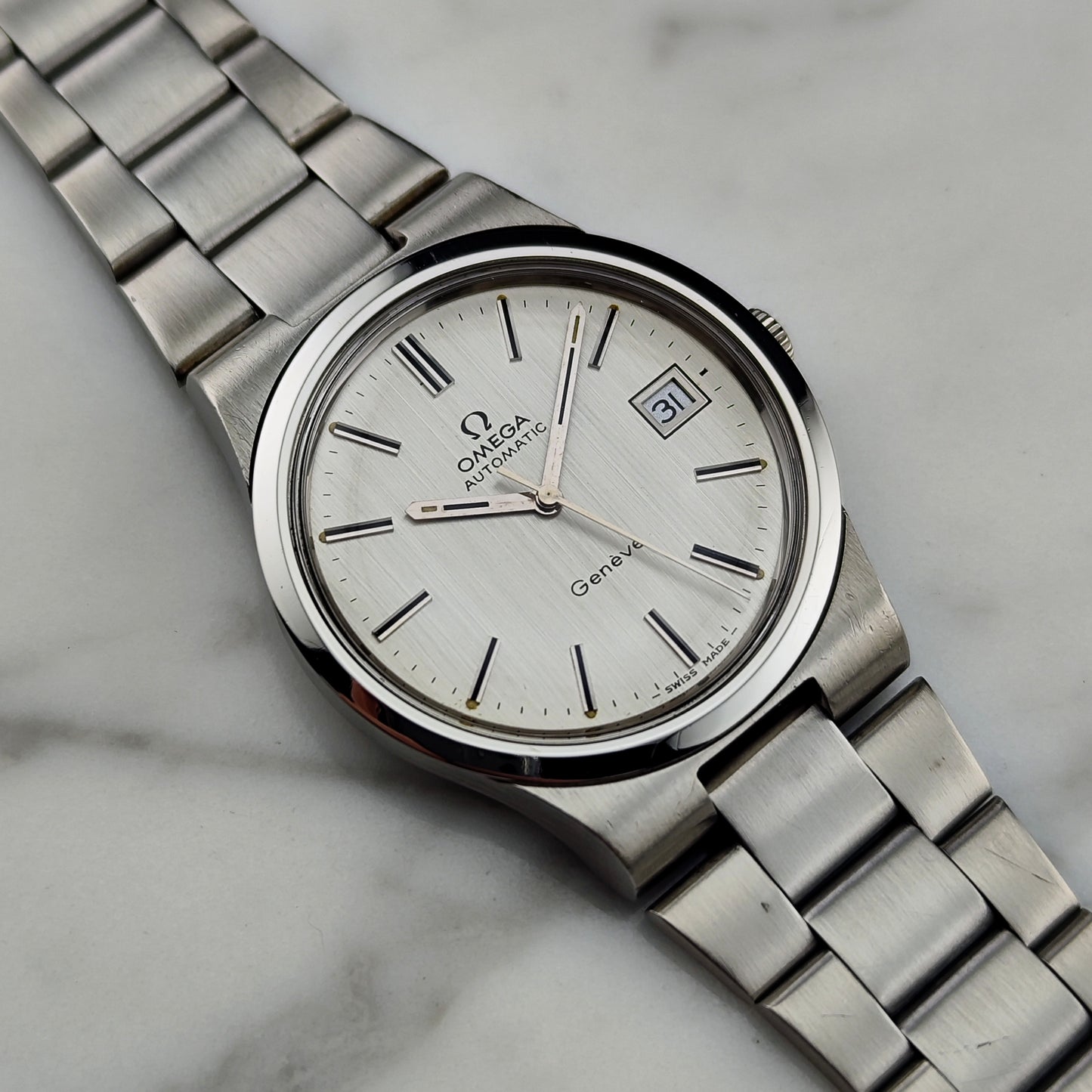 OMEGA Genéve Automatic Silver Line Dial 1973 Serviced 02/2026 [REF. 166.0173]