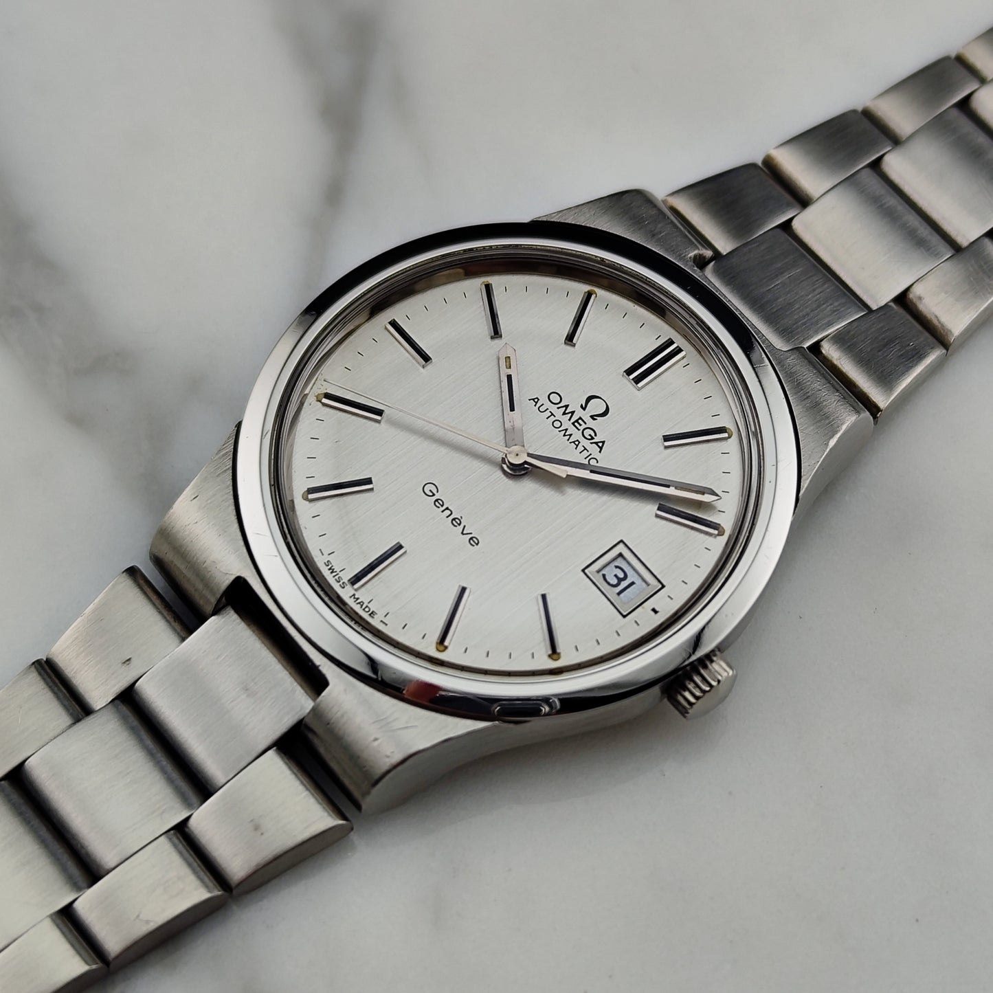 OMEGA Genéve Automatic Silver Line Dial 1973 Serviced 02/2026 [REF. 166.0173]