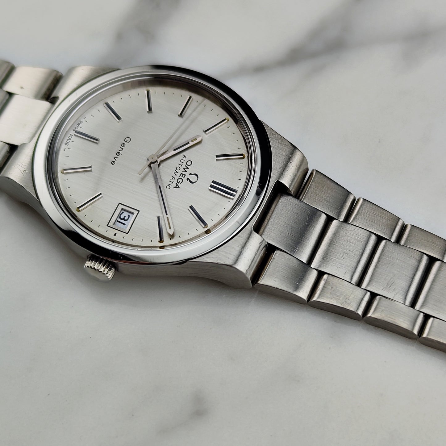 OMEGA Genéve Automatic Silver Line Dial 1973 Serviced 02/2026 [REF. 166.0173]