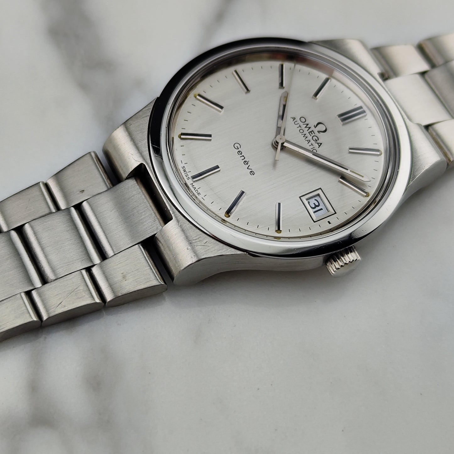 OMEGA Genéve Automatic Silver Line Dial 1973 Serviced 02/2026 [REF. 166.0173]
