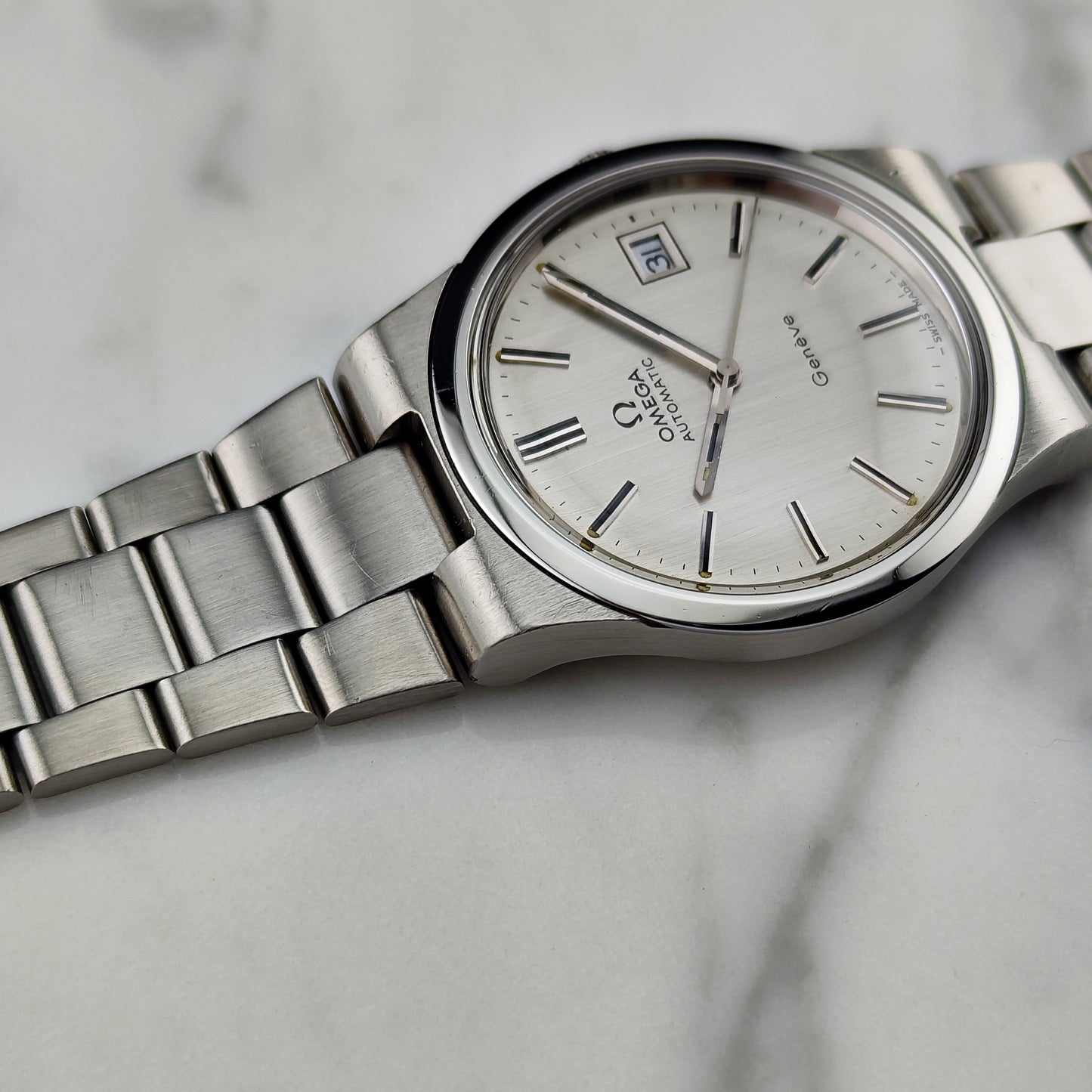 OMEGA Genéve Automatic Silver Line Dial 1973 Serviced 02/2026 [REF. 166.0173]