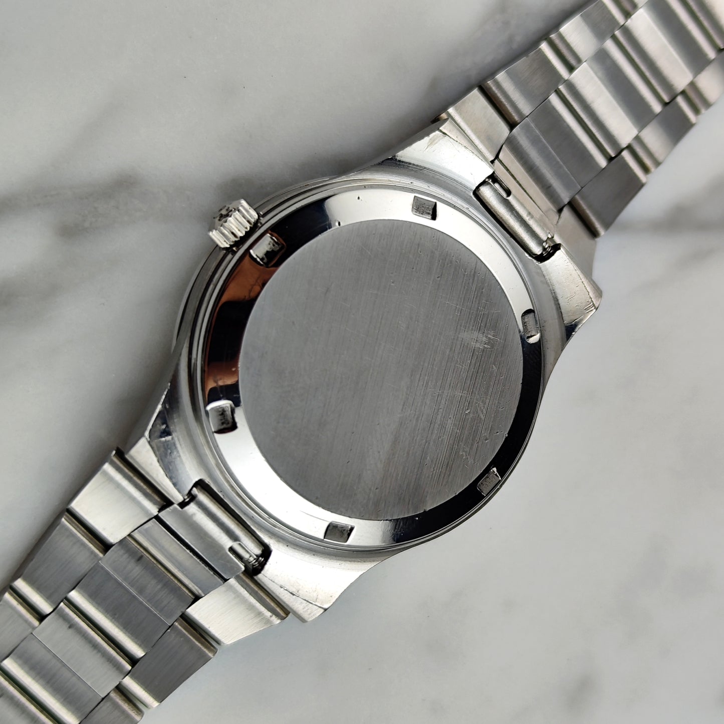 Omega Genéve Automatic Silver Linen Dial Steel Bracelet 1972 Serviced 08/2026 [REF. 166.0173]
